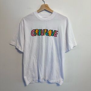 Grouplove Rock Band “I Want It All Right Now” Strawberry Graphic Tee – Small